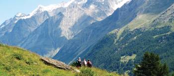 Hikers in the Zermatt Valley, Switzerland | Sarah Higgins