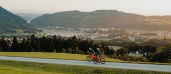 Pedalling on the Danube Cycle Path in Austria | CM Visuals
