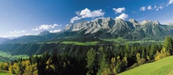 Dachstein panorama in summer | Schladming-Dachstein