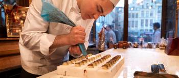 Chocolate making is an art in Belgium