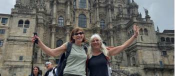 A great sense of achievement at Santiago de Compostela | Margaret Sacree