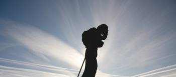 Statue on the Compostela Trail to Santiago