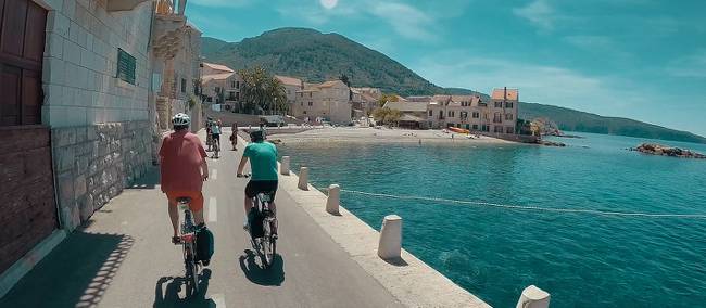 Cycling along the coastline in Croatia | Tim Charody