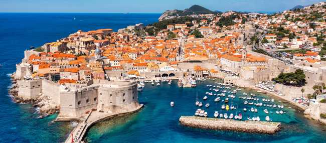 The stunning historic city of Dubrovnik