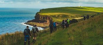 Beginning the Coast to Coast walk along the green cliffs of England | Tim Charody