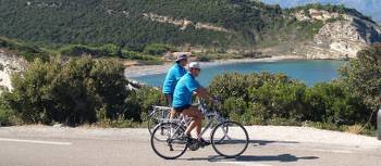 Cycling on the French island of Corsica