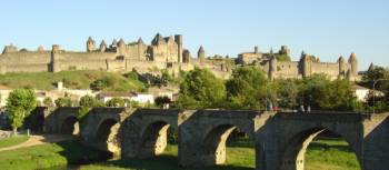 The medieval citadel, La Cité, at Carcassonne | dit photo OMT Carcassonne