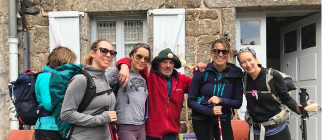 Ready to hit the Camino trail! | Allie Peden