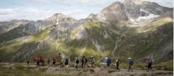 Hikers on the Tour du Mont Blanc | Taskin Bora Koç