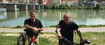 The father-son duo share their recent Danube Explorer trip experience + more