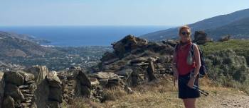 Hiking the ancient Andros Trail in Greece | Sue Simons