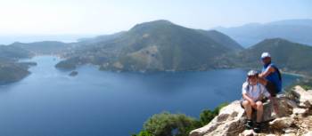 Magnificent views in the Ionian Islands