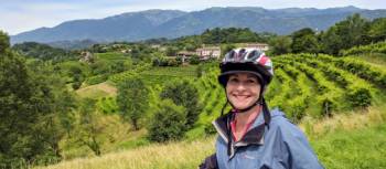 Enjoying the scenery en-route to Asolo | Rob Mills