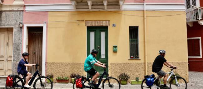 Exploring Sardinia's pastel towns by bike | Kirstie Bedford
