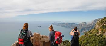 One of the many viewpoints on the Paths of the Gods, Amalfi | Catherine Burton