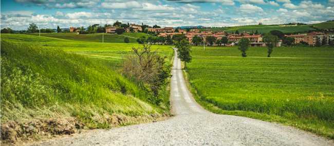 White roads of southern Tuscany | Tim Charody