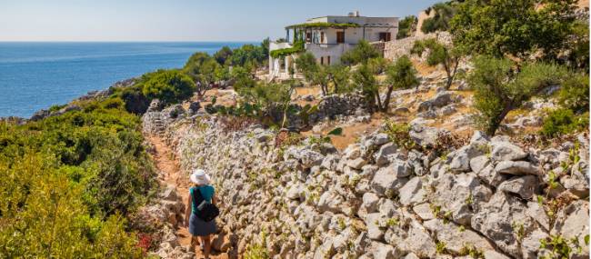 Exploring the sunny coastline of Puglia