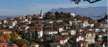 The beautiful town of Ohrid