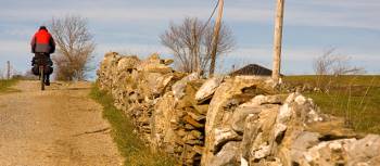 Cycling along the Camino de Santiago