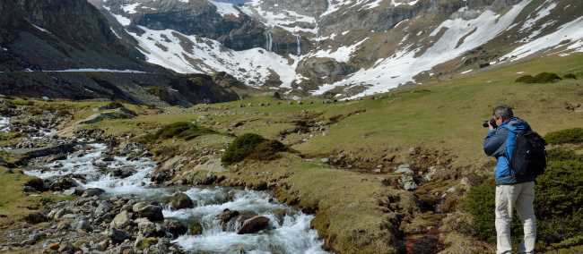 Explore the hiking trails of the Pyrenees in Spain
