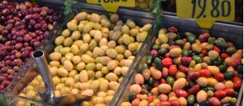 A sample of delicious olives available in Turkey | Erin Williams