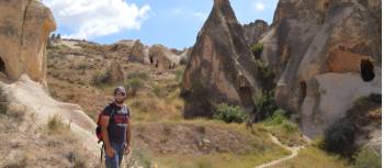 A walker in Cappadocia | Erin Williams