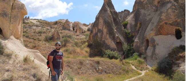 A walker in Cappadocia | Erin Williams