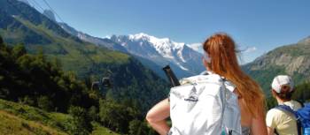 Day 1, overlooking the Chamonix valley | Ryan Graham