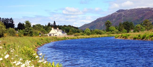 Caledonian Canal near Fort Augustus