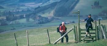 On the Offa's Dyke near Kington