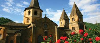 Church of St.Foy in Conques