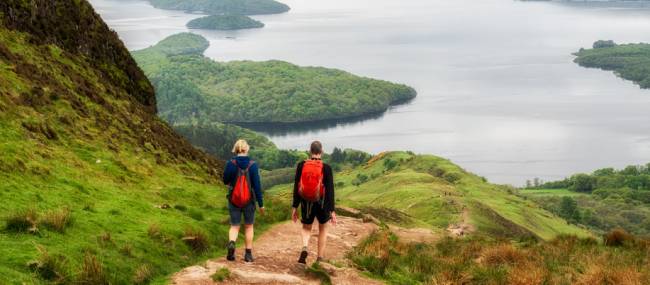 View from Conic hill. Lake Loch Lomond at background | Jaroslav Moravcik