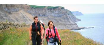 Approaching the end of the Coast to Coast near Robin Hood's Bay | John Millen