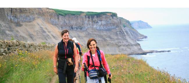 Approaching the end of the Coast to Coast near Robin Hood's Bay | John Millen